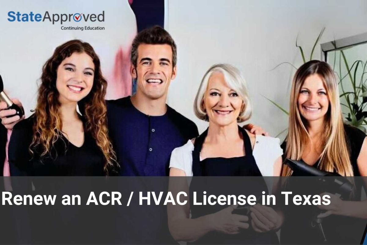 Renew an ACR / HVAC License in Texas
